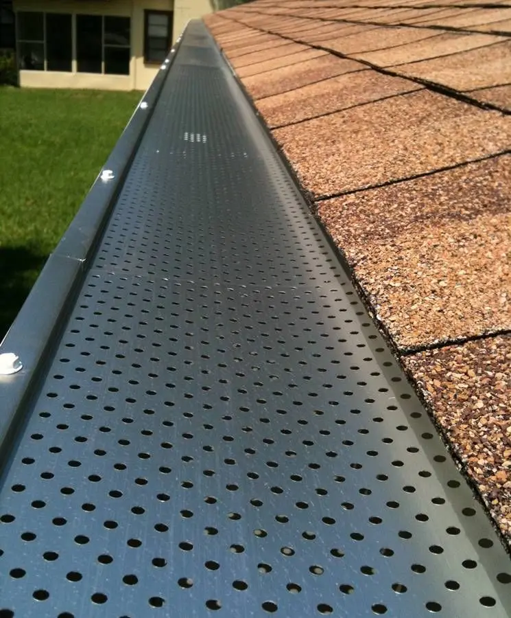 Leaf guards | Leaf guard, Seamless gutters, Gutters